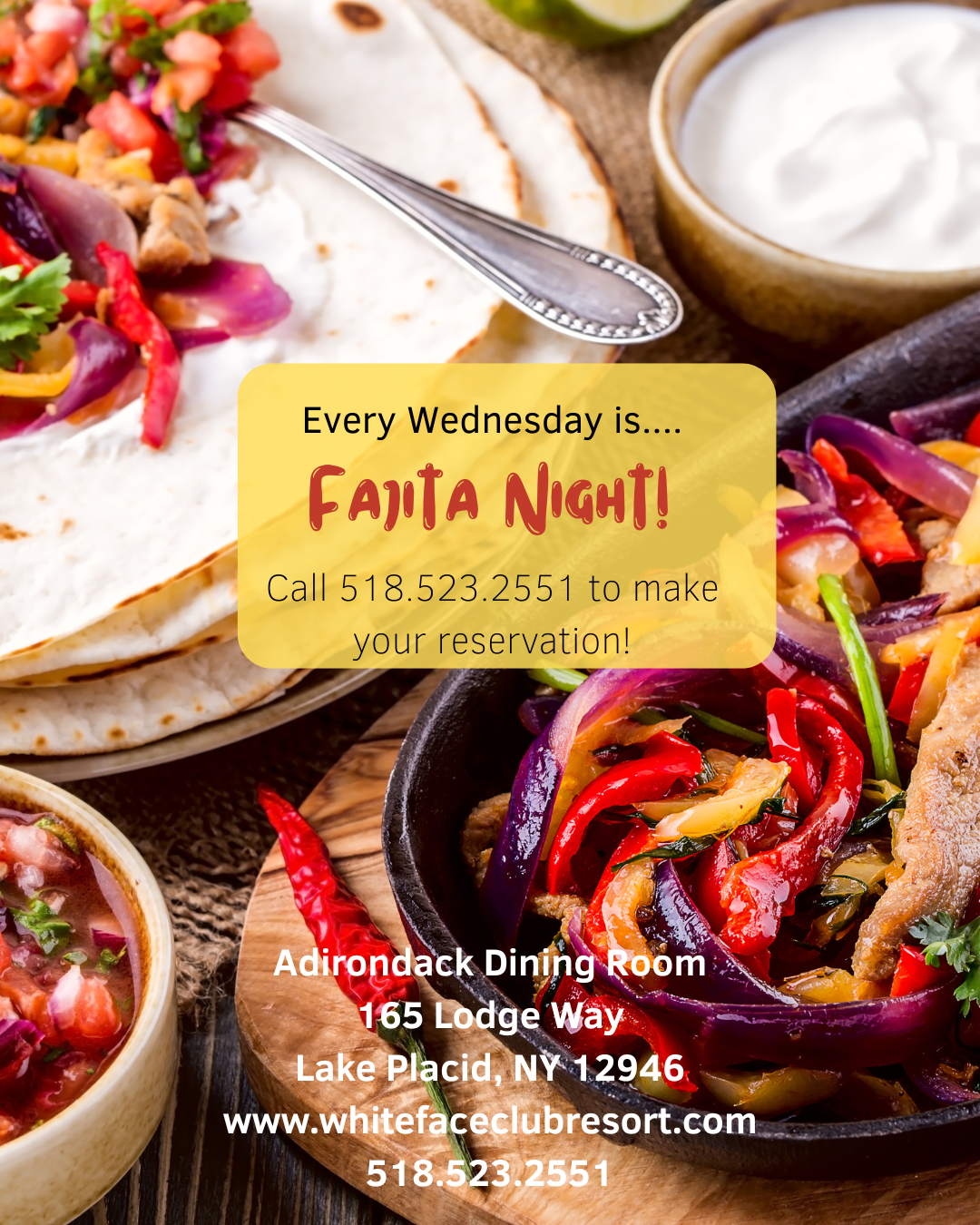 Colorful Happy Instagram Post National Fajita Day Yellow Red