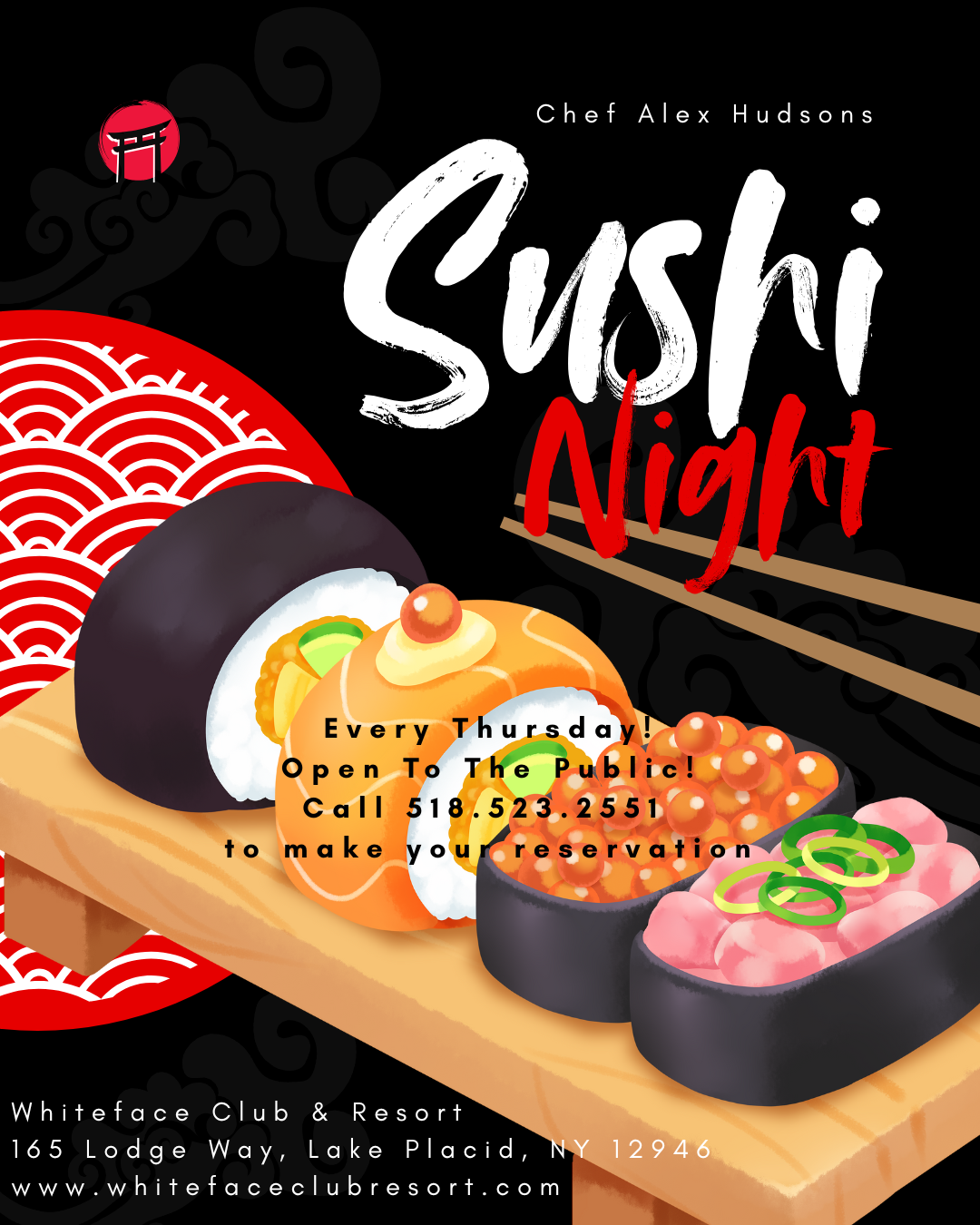 Sushi Night Post
