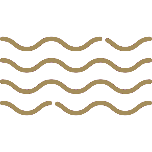 gold waves icon